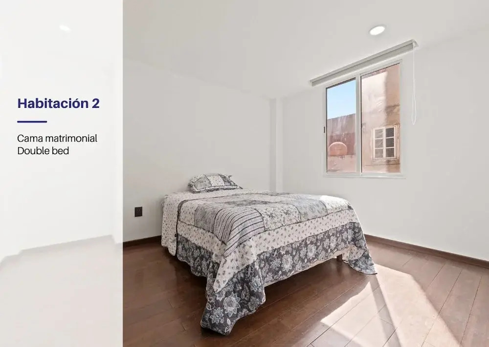 Spacious Flat with 2 Bedrooms in CDMX