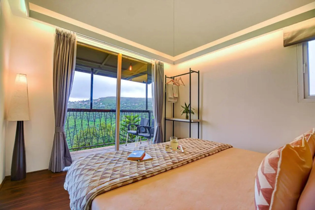 SaffronStays Verandah by the Valley, Panchgani - luxury villa and treehouse with beautiful valley and lake views