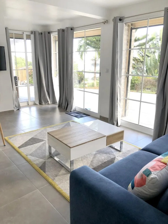 House With 2 Bedrooms in La Trinité, With Wonderful sea View, Pool Acc