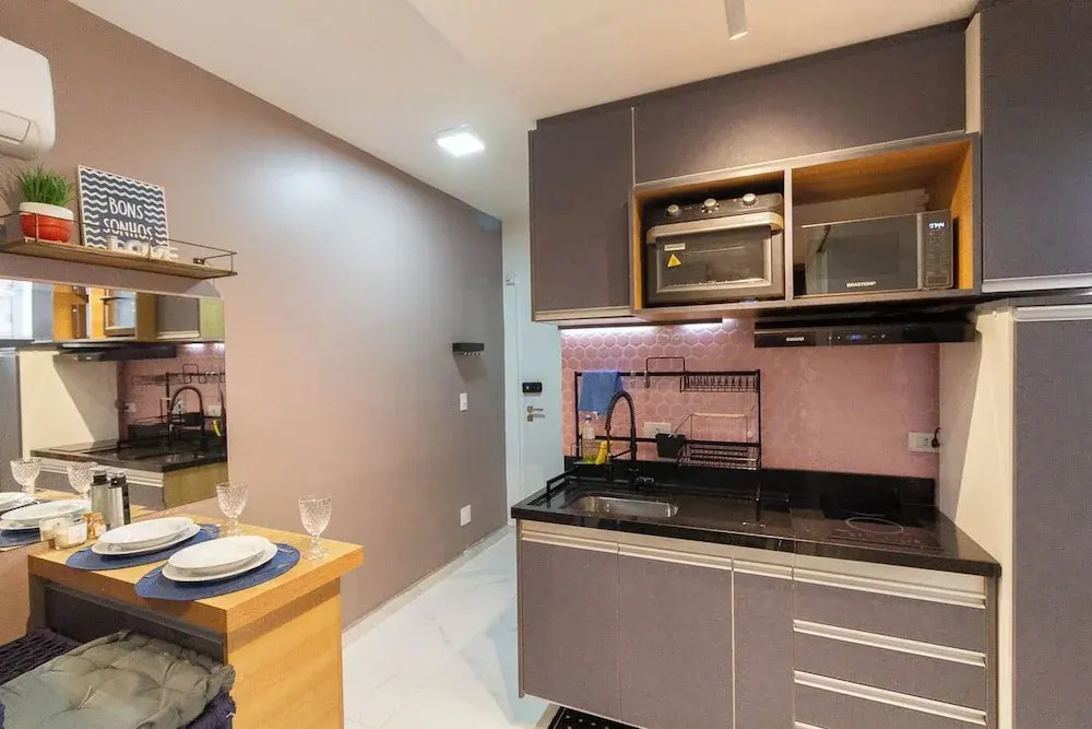 Studio Completo Pet-friendly pr Ximo ao Allianz