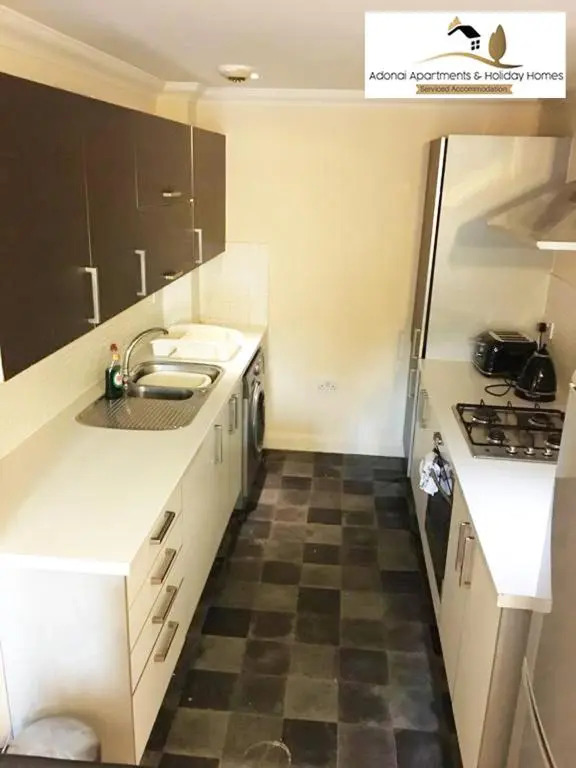 2 Bedroom Apartment at Dagenham , Adonai Serviced Accommodation, Free WiFi and Parking