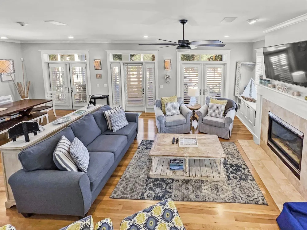 Completely Coastal 4 Bedroom Home by RedAwning