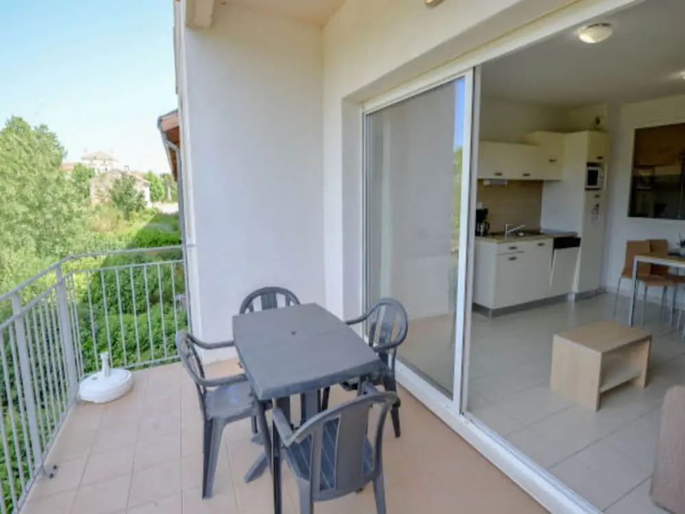 Residence du Château de Jouarres, Azille - Studio 2 pers with balcony