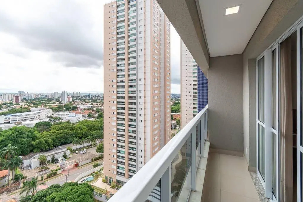 Flat lindo com localização privilegiada - Vista para Piscina - Setor Bueno - TH1406