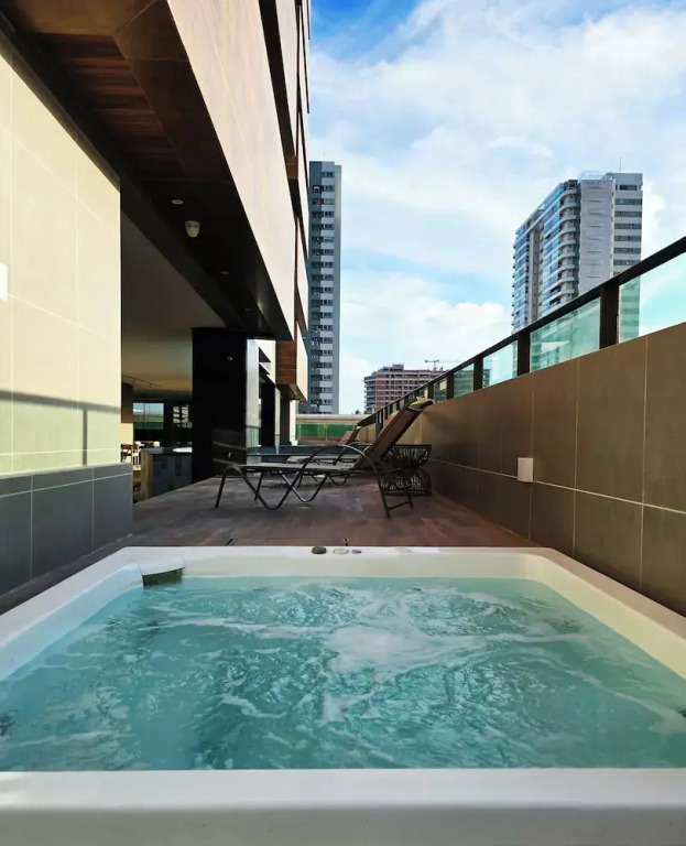 Apartamento Vista Mar | Hidro e Academia