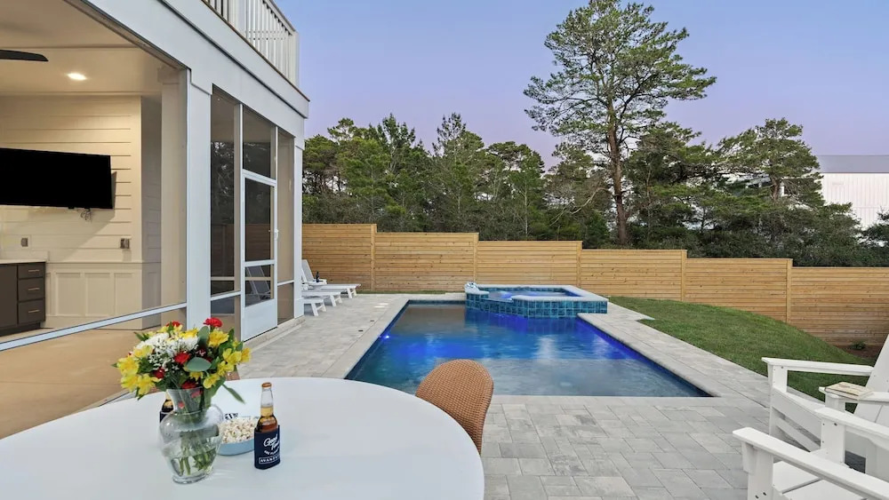 30A Southern Sugar by Avantstay Sleeps 26 Pool + Hot Tub + Game Room + Golf Cart + Bikes