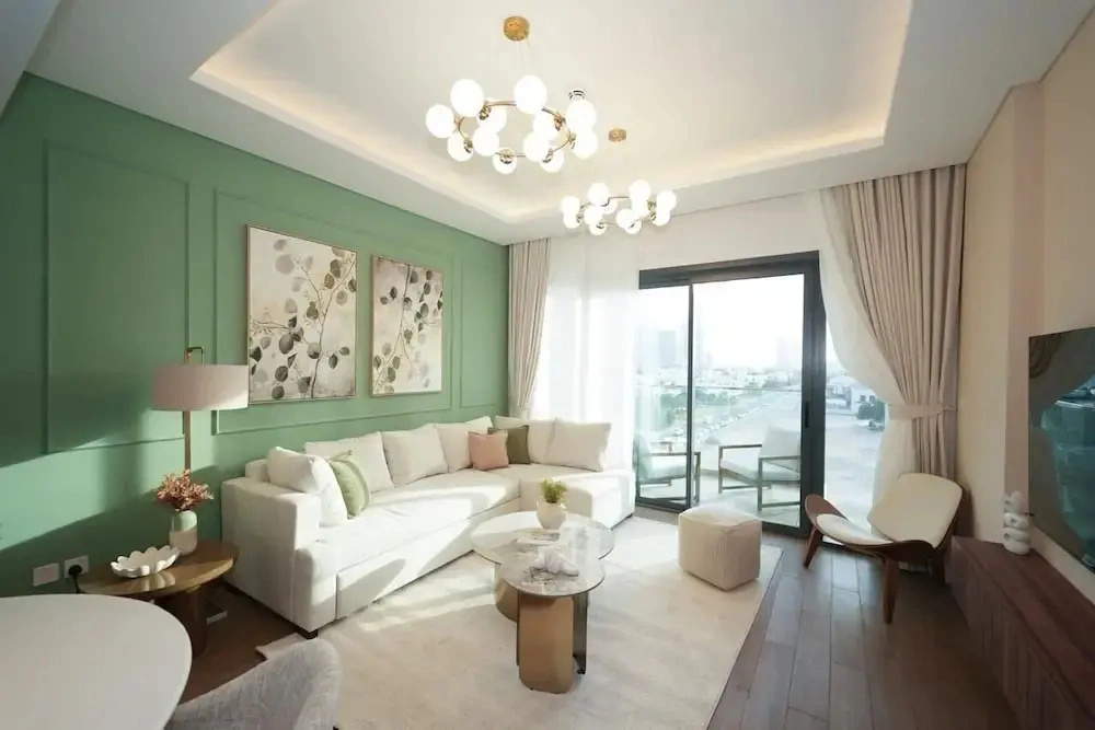 City Walk Gem: Cozy 1BR With Balcony