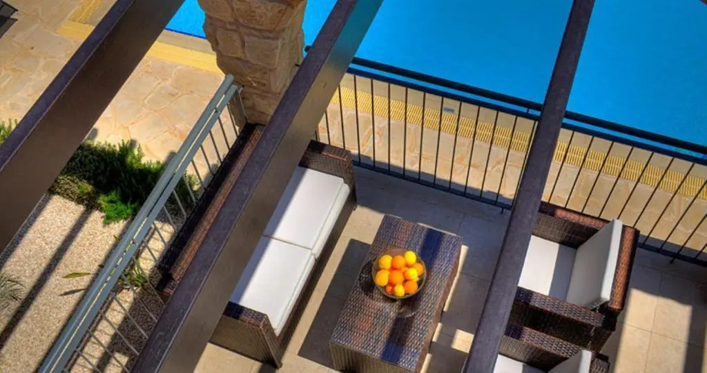 Villa 1 Sandy Beach Villas - Heated pool - Jacuzzi - Private Beach Area - Sea Views