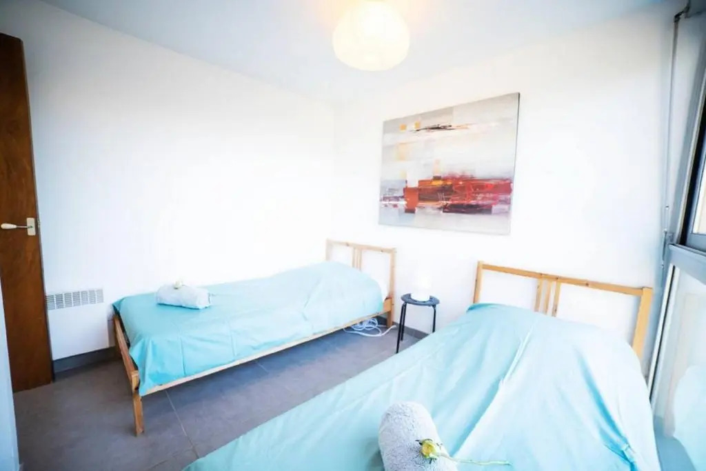 LE CALDERINI APPART - Face PLAGE WIFI et PARK Gratuit CALME - Résid Le Surcouf - CoHôteConciergerie La Grande Motte