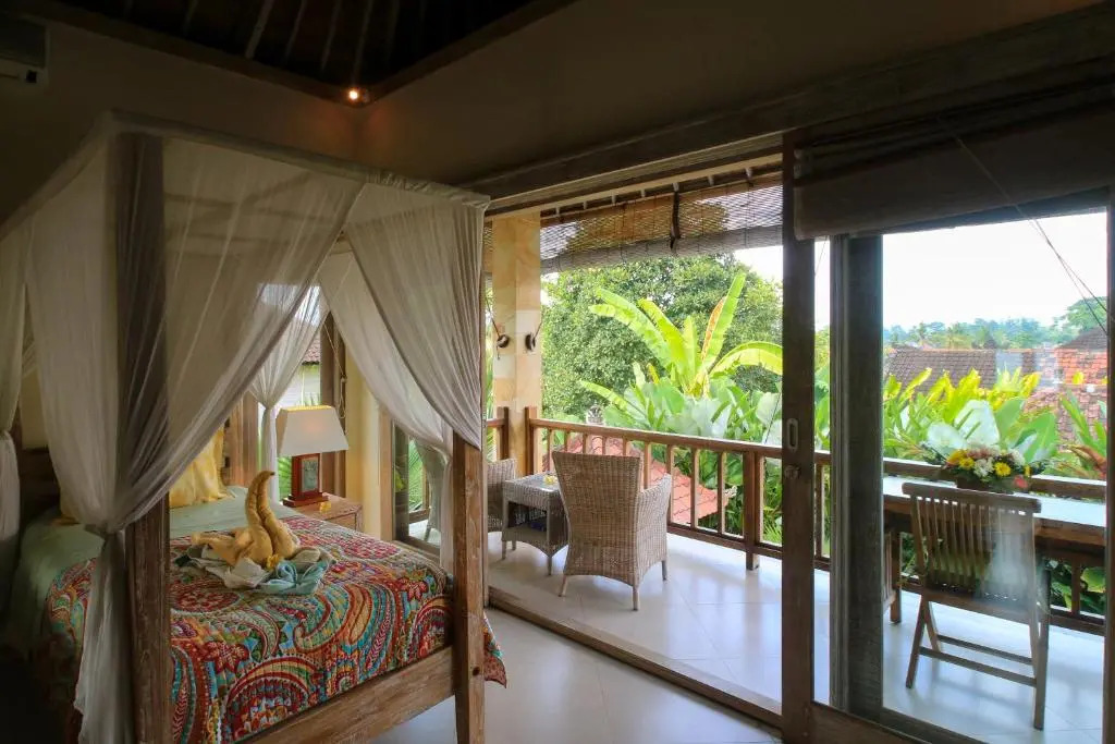 Artsy 2 Bed Villa/Ubud/Pool/AC/Gardens/Penestanan