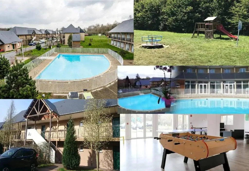 Le Fleur"H"on 11 dHonfleur, T2 en Résidence avec Piscine, WIFI et Parking gratuits
