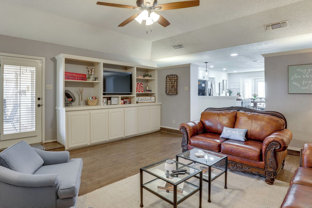 Near Attractions: Family-friendly Lubbock Home!