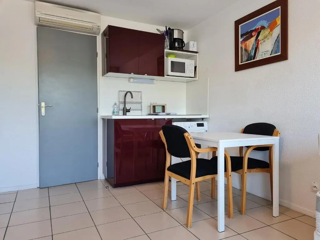 Studio climatisé 1 à 4 personnes vue mer