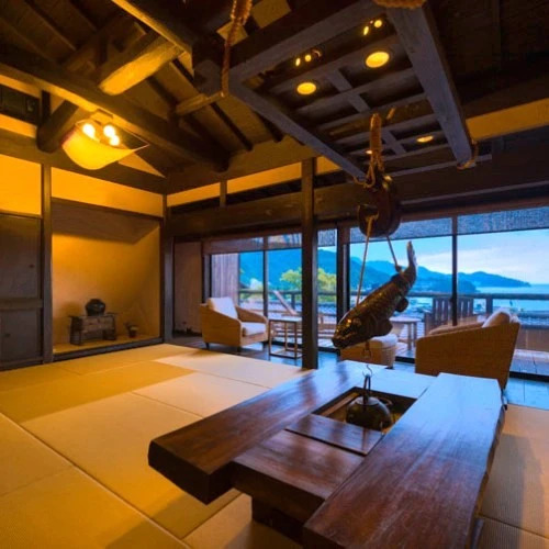 Nishi Izutoi Onsen Musoan Biwa