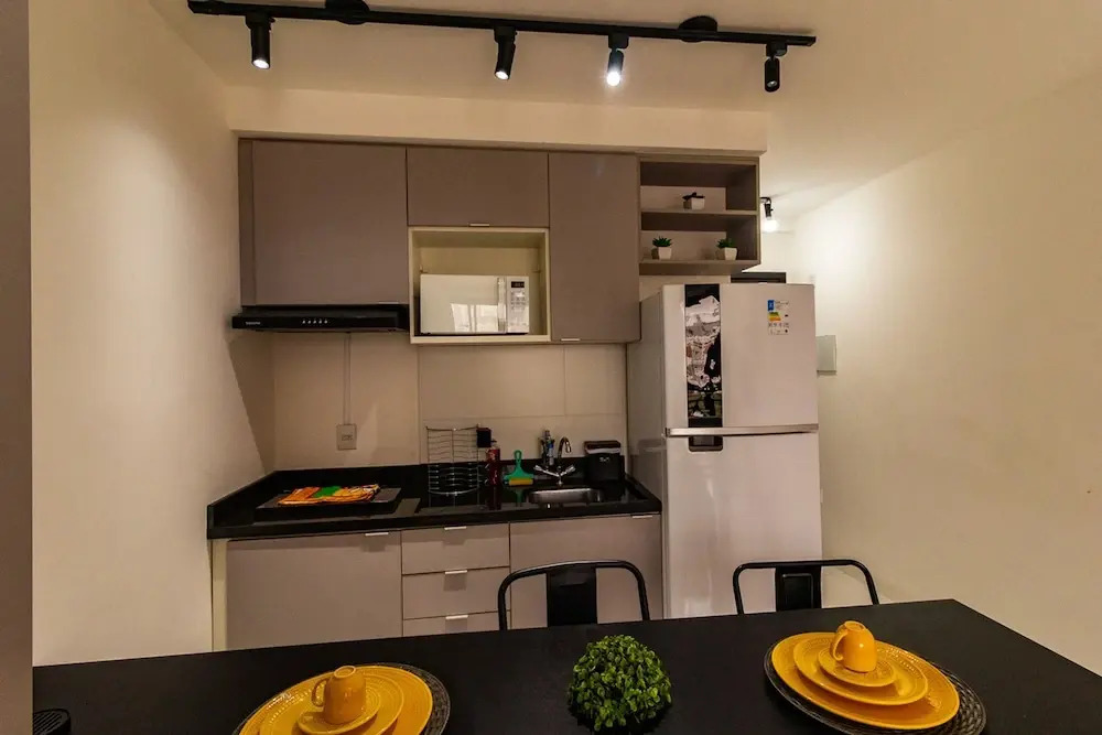Flat Moderno com Academia e Wi-fi no Tatuap