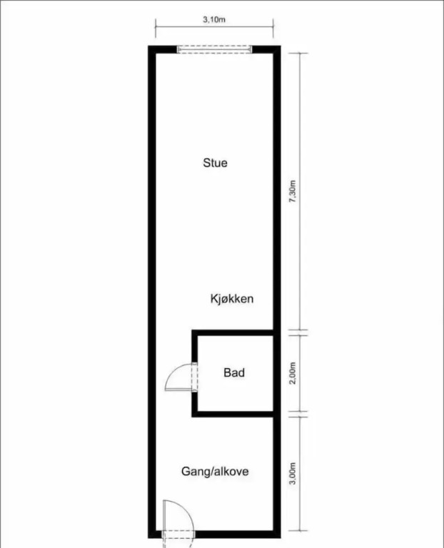 Stayplus Studio W/Balcony- Hip Area