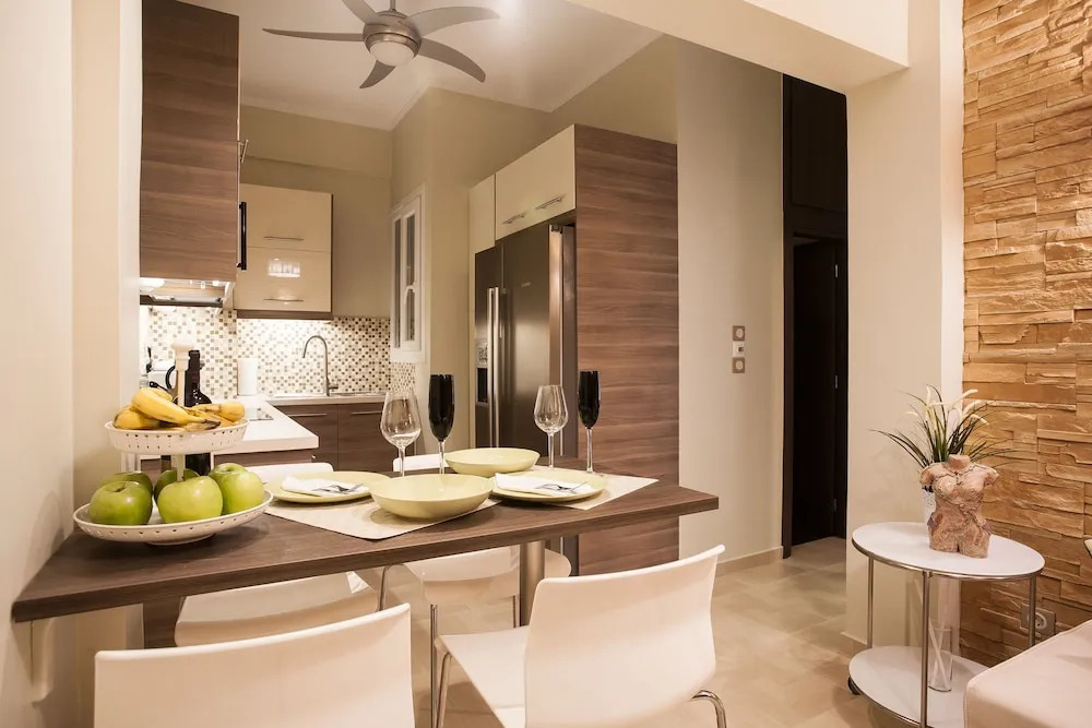 Gold and Blue Luxurious Apartment
