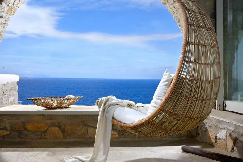 Paradisiacal Villa with Pool and Sea View in Mykonos