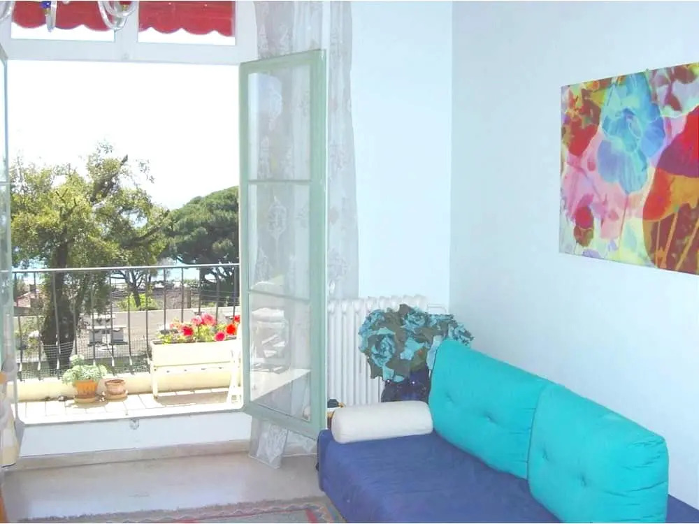 Studio in Cannes, With Wonderful sea View and Enclosed Garden - 250 m From the Beach