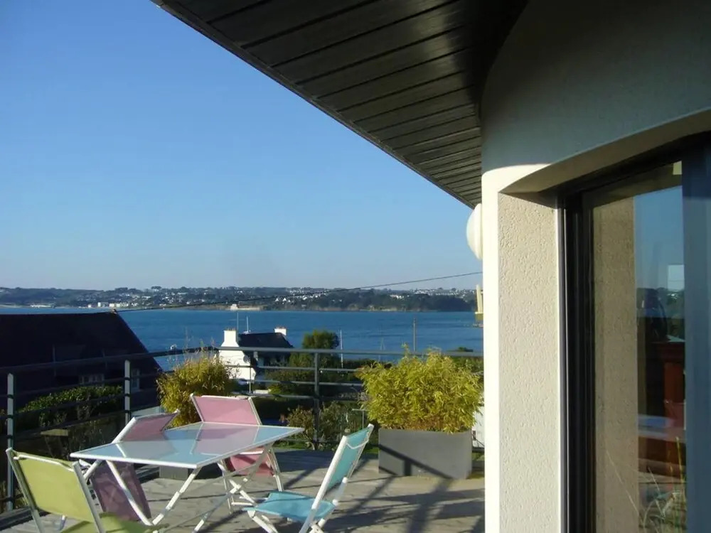 House With 3 Bedrooms in Plougastel-daoulas, With Wonderful sea View, Furnished Garden and Wifi - 2 km From the Beach