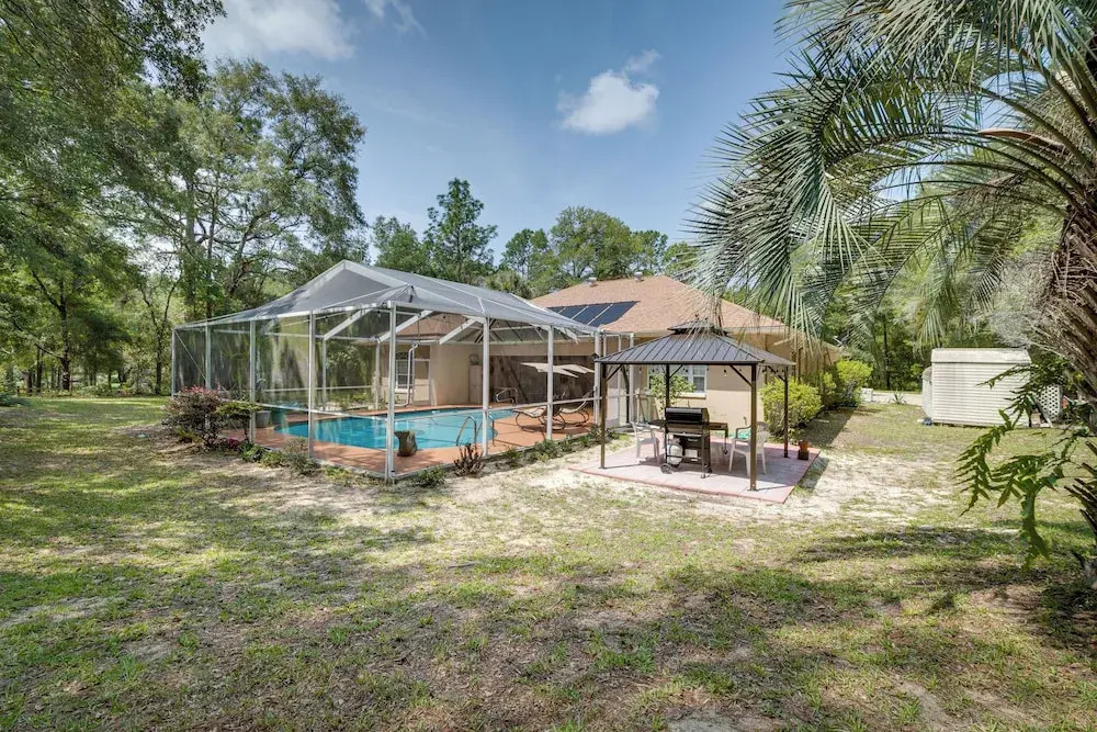4 Mi to Rainbow Springs: Dunnellon Villa w/ Pool