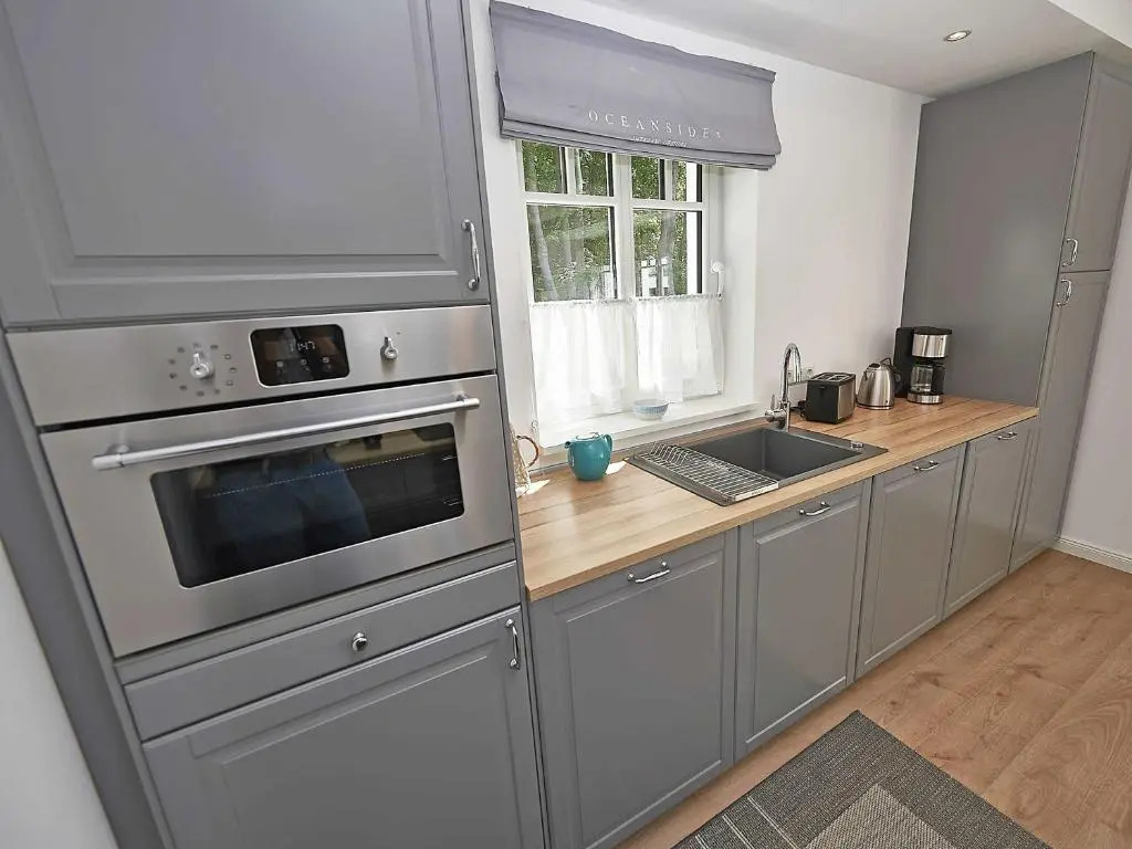 Haus "Strandlust" F408 über zwei Etagen mit Kamin, Terrasse, Garten