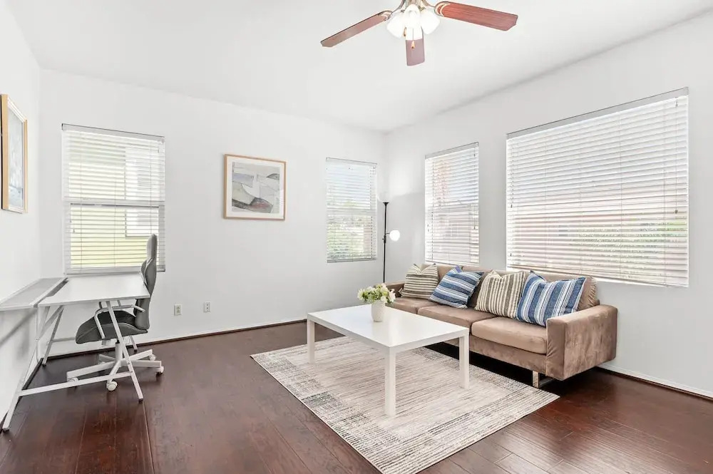Bright Airy 5B Home Workspace Outdoor Lounge