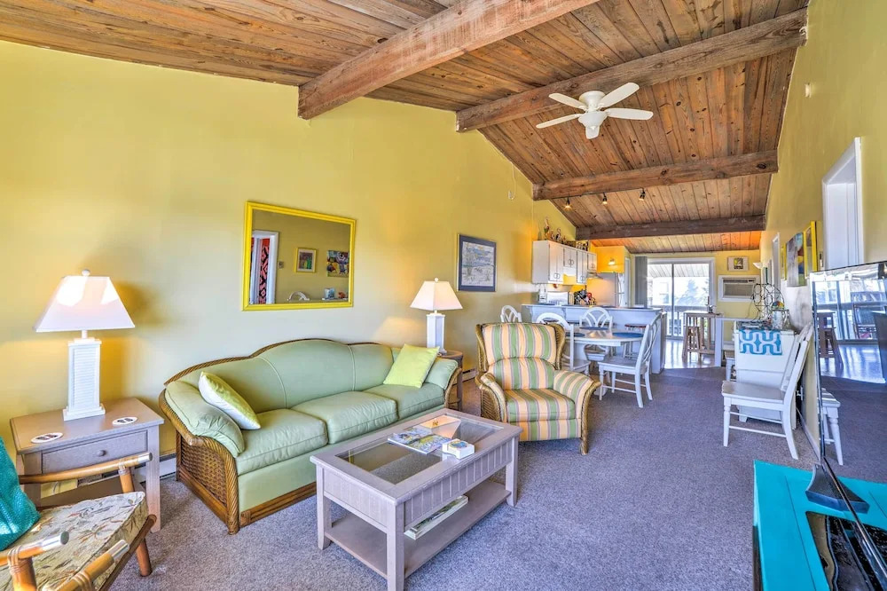 Coastal Atlantic Beach Duplex < 1 Mi to Boardwalk!