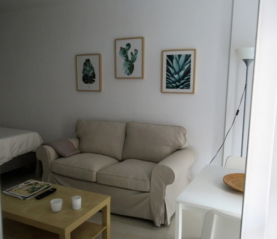 Apartamento Canteras vista mar lateral