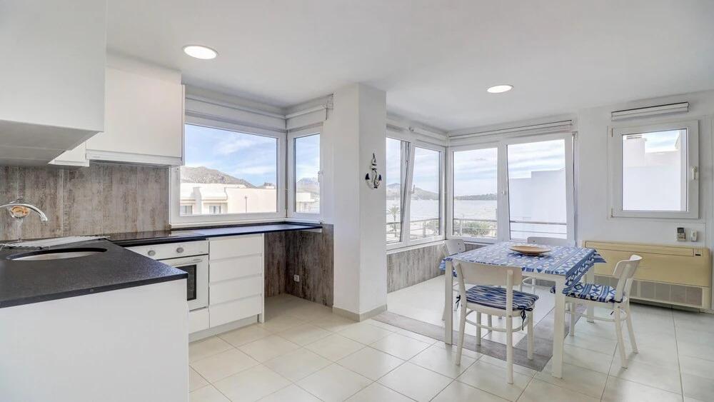 Apartment With 2 Bedrooms in Puerto de Pollença, With Wonderful sea View, Terrace and Wifi Near the Beach