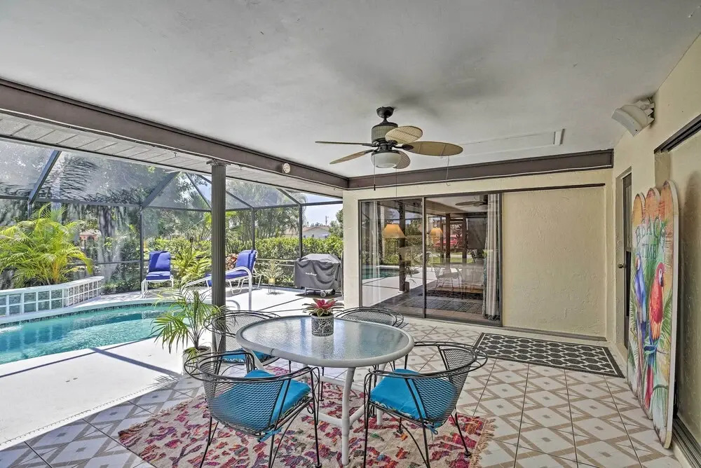 Tropical Cape Coral Home w/ Lanai: Pet Friendly!