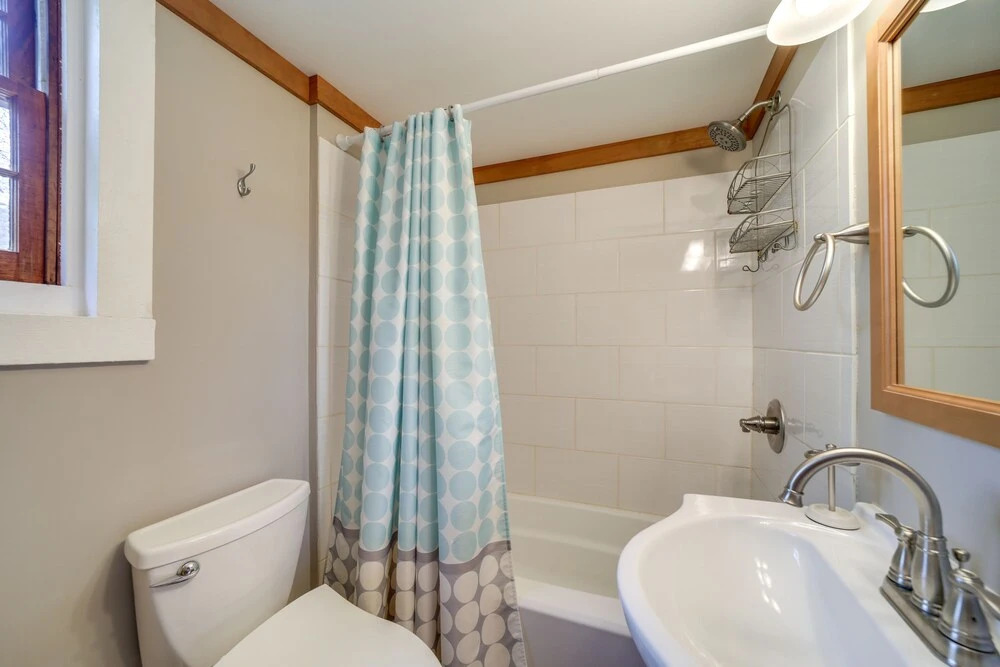 Restored Candler Log Cabin w/ Private Office!