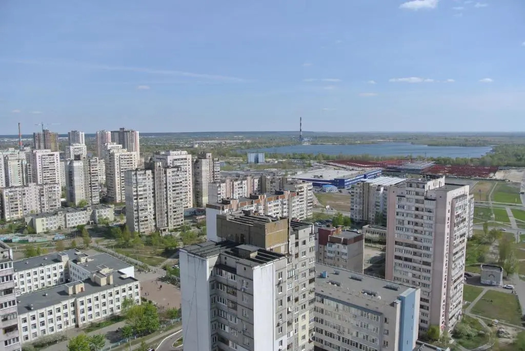Panoramic view apartment Poznyaky