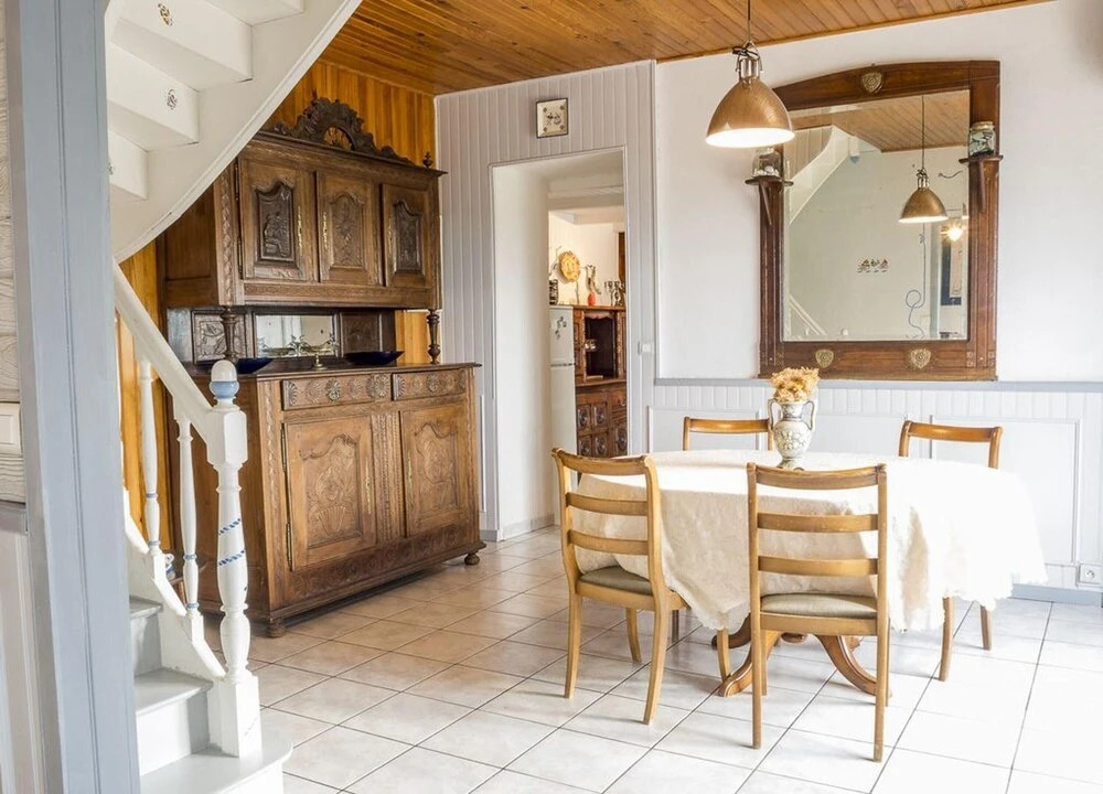 House With 3 Bedrooms in Plozévet, With Wonderful sea View, Enclosed Garden and Wifi - 20 m From the Beach