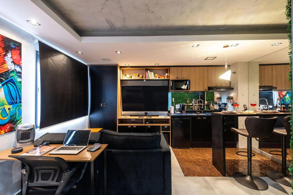 AA212 Studio Plus de Cinema Único Prox Paulista Com Vaga