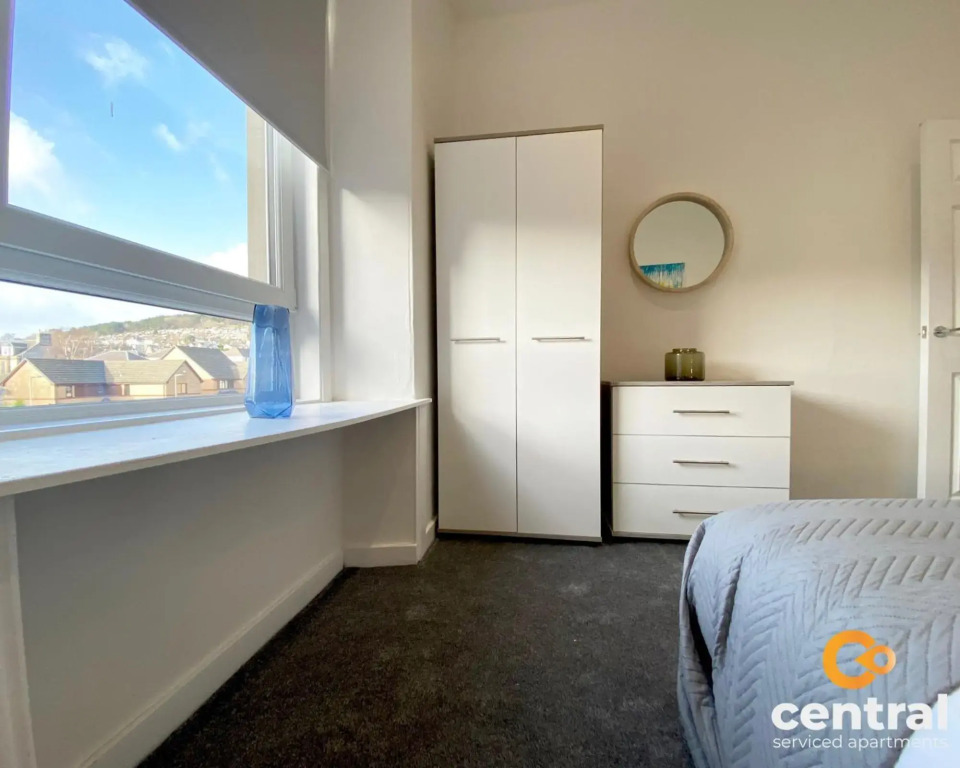 1 Bedroom Apartment by Central Serviced Apartments - Lawson Place - FREE Street Parking
