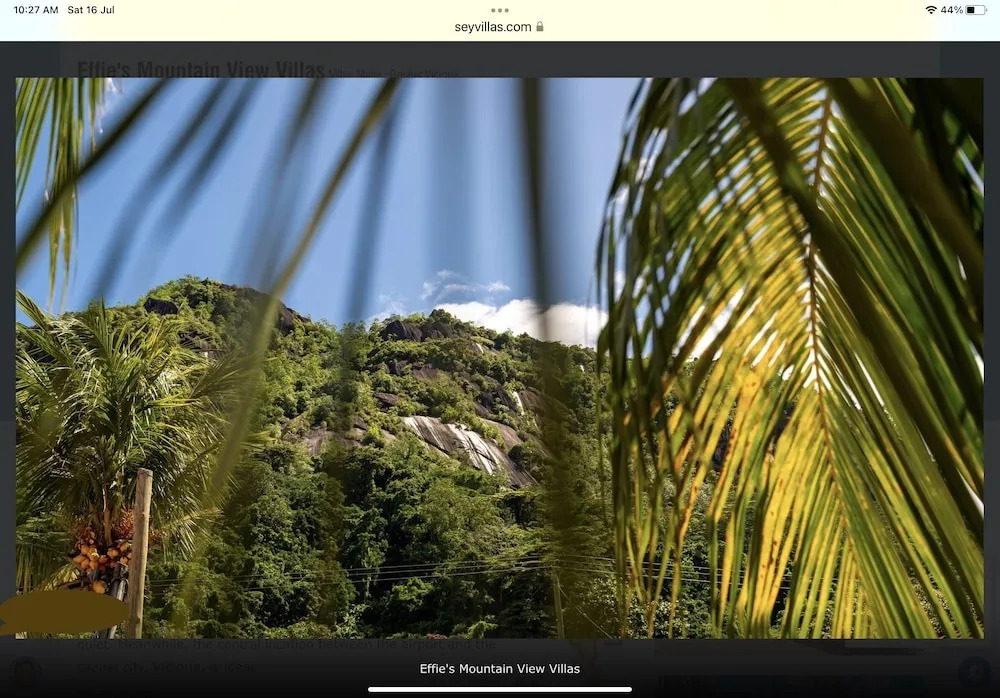 Effie Mountain View coco villa
