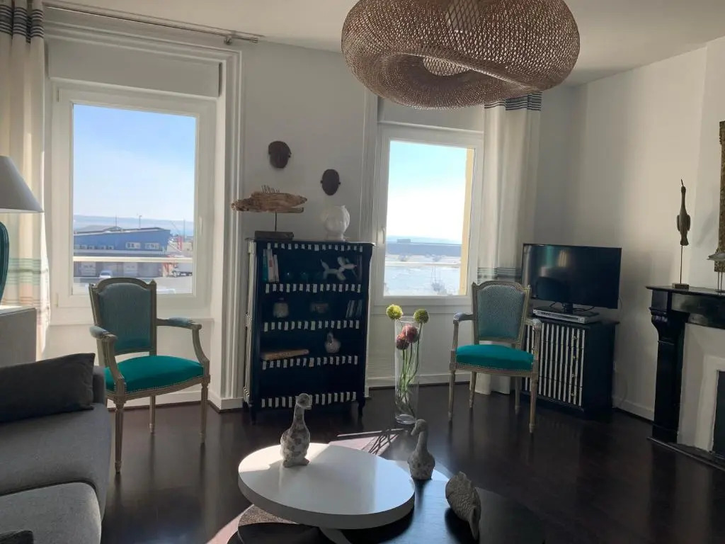 Appartement Villa Chausey, vue sur le port