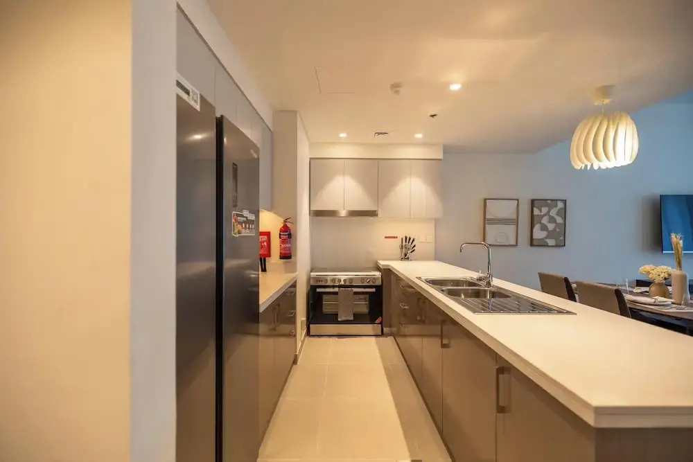 HomesGetaway-ForteDowntown 3BR MaidsRoom