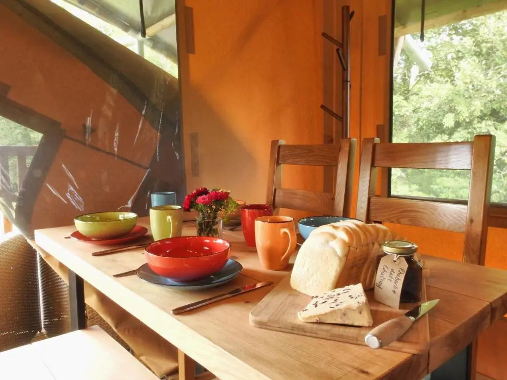 Little North Field Family Safari Tent Glamping near Harrogate