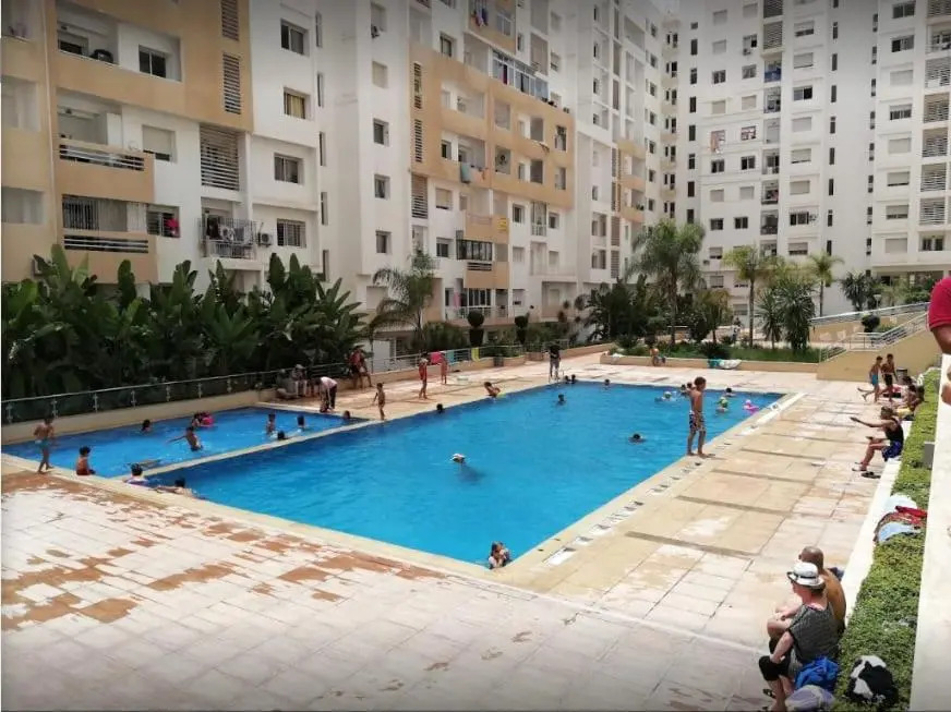 appartement meublé dans une résidence fermée