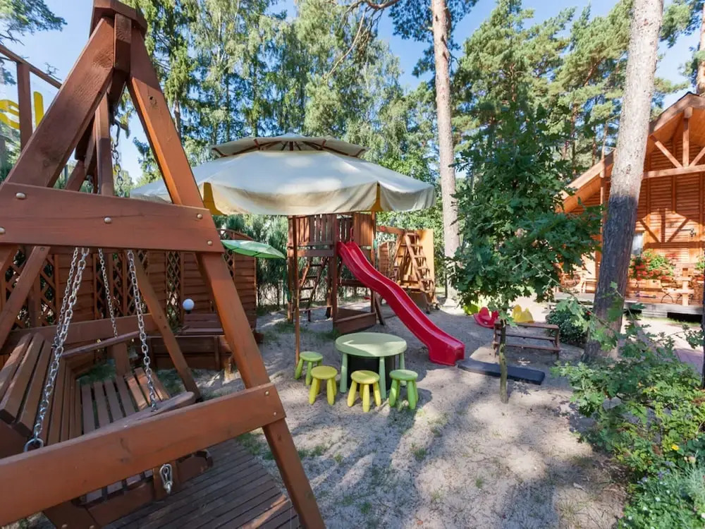 Holiday homes near the seaside beach, Pobierowo