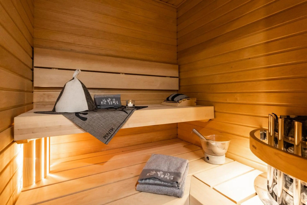 RovaKoti - luxury Nordic Suite in center with sauna & covered parking
