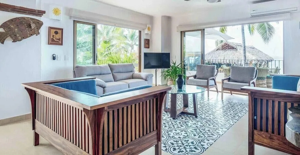 Ocean View 2Br Condo-balcony-beach-pool - 214