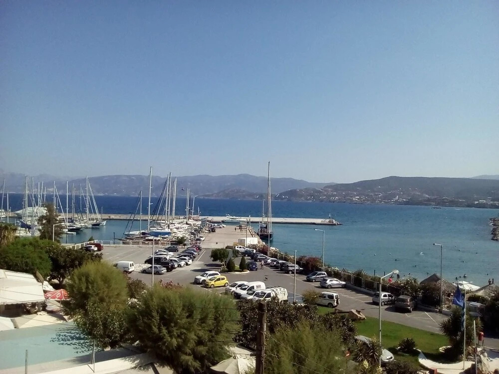Apartment With one Room in Ag. Nikolaos, With Wonderful sea View, Furnished Terrace and Wifi