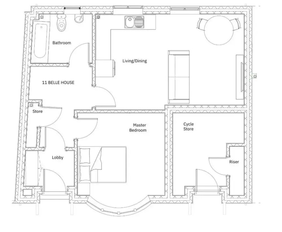 Apartment Near Filey's Sandy Beach, No Deposit