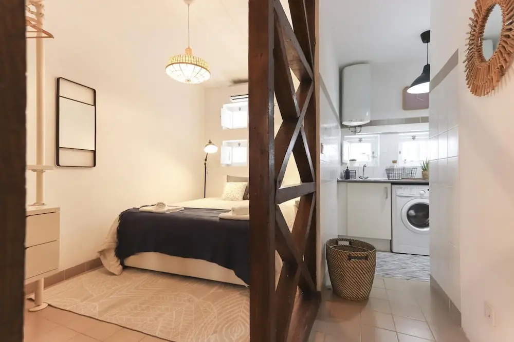 Golden Studio Inside Castle Walls by Homing