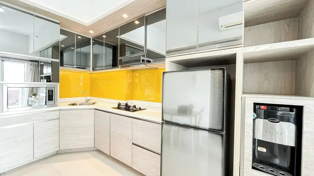Brown Accent 2Br At Apartment Casa De Parco