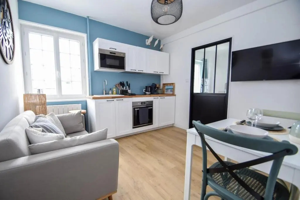 Vacances en mode piéton 2P 5mn plage Écluse