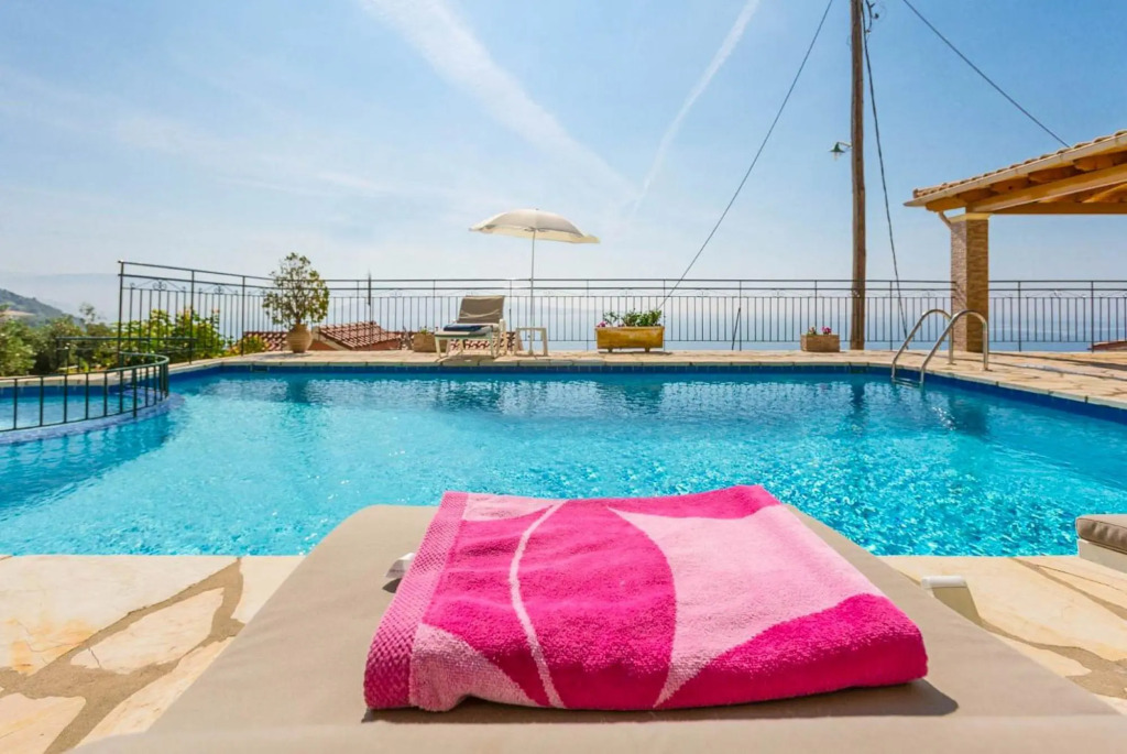 Villa Aris Large Private Pool Walk to Beach Sea Views A C Wifi - 2453
